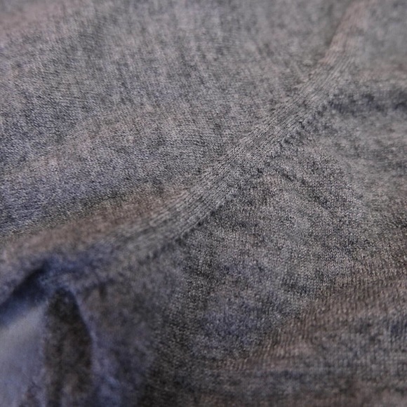 Brunello Cucinelli Womens sweater M 100% Cashmere Made In Italy Right Knit Grey - Picture 5 of 11